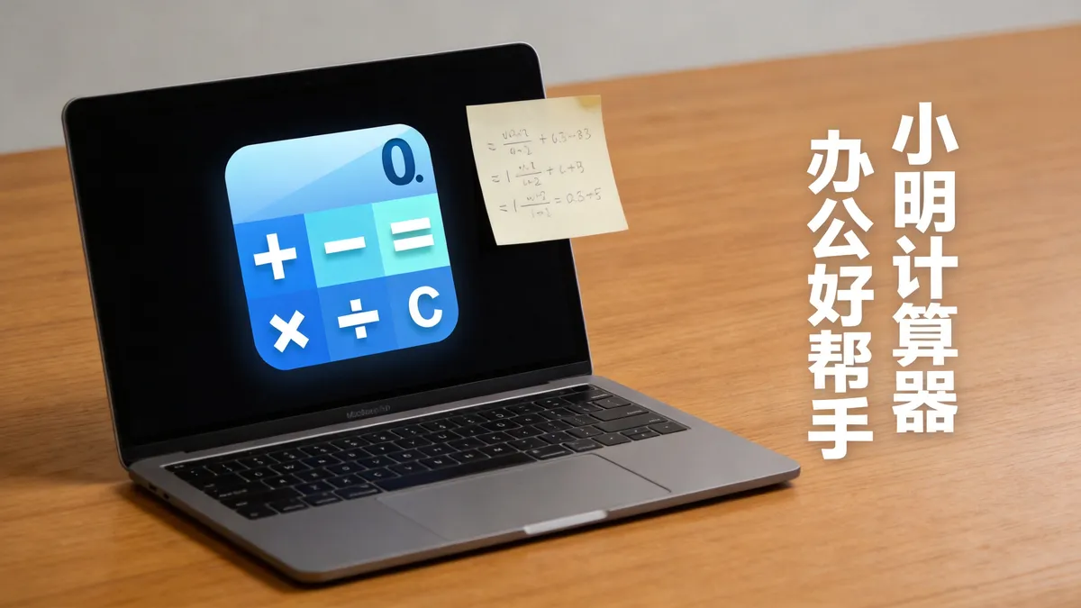 小明计算器快捷键大全：键盘操作比鼠标快三倍